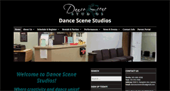 Desktop Screenshot of dancescenestudios.com